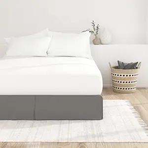 Pleated Dust Ruffle Bed Skirt Pleated Dust Ruffle Bed Skirt