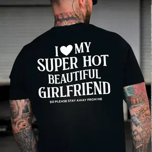 I Love My Girlfriend Shirt, Hot Girlfriend TShirt, Funny Boyfriend Gift, Boyfriend Shirt, I Heart My Girlfriend Shirt, Valentine Gift