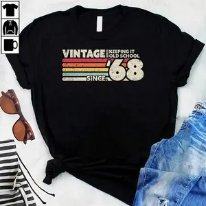 1968 Birthday Vintage T-Shirt