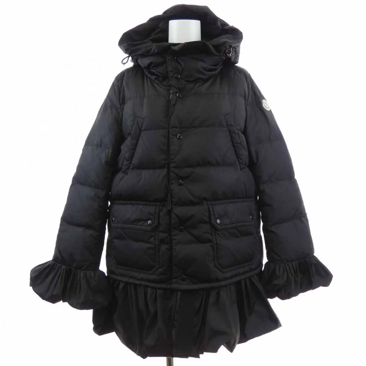 Pre-owned MONCLER Nylon Small Leather Goods SERRE Down Jacket