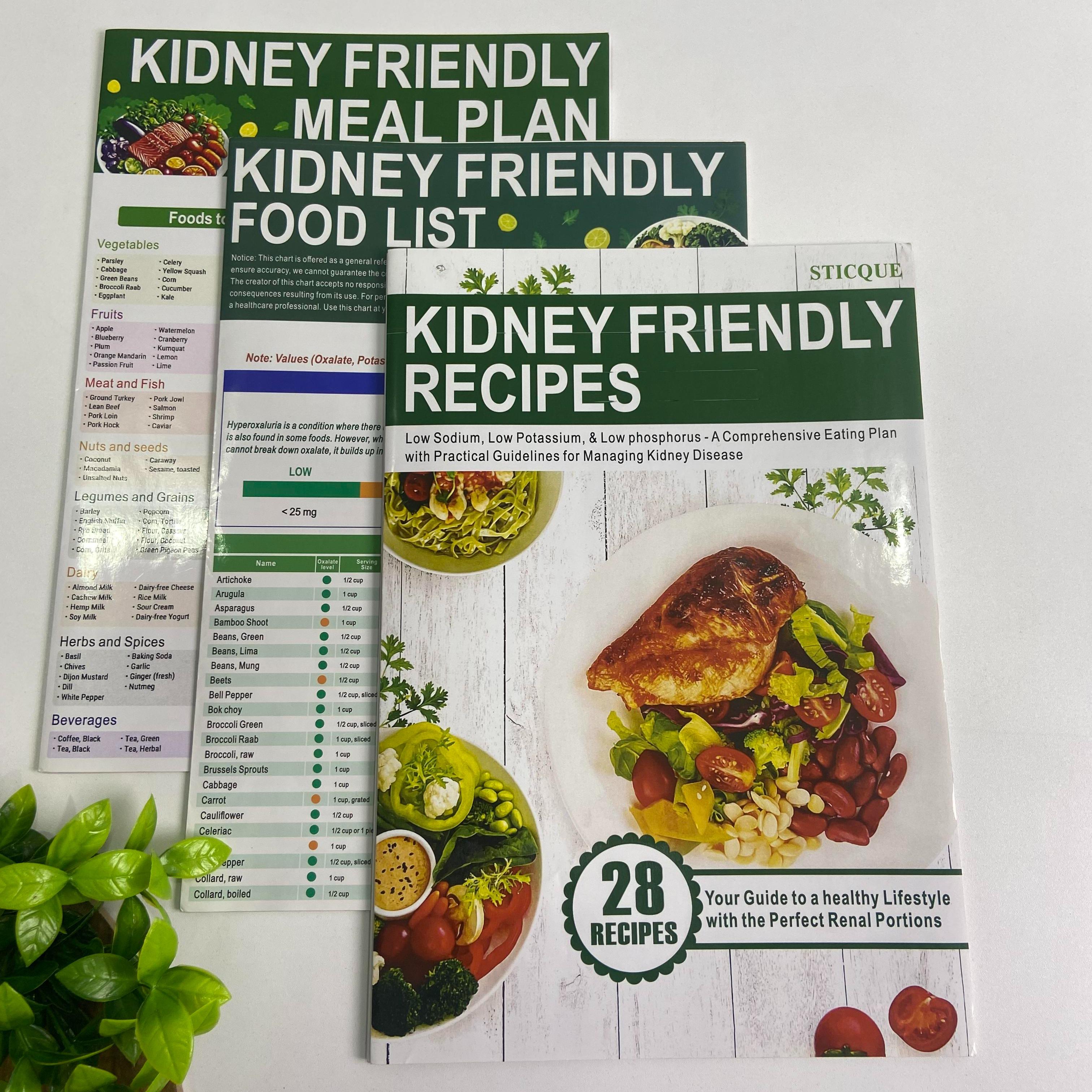 Low Potassium Foods Chart for Kidney Disease - Diet Plan, Foods to Avoid & Eat, Nutrient Guide Meals Recipes Healthy