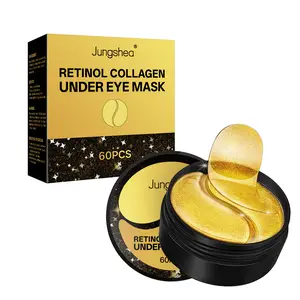 JUNGSHEA Retinol Collagen Under Eye Mask 60PCS  Anti-Aging, Hydrating & Brightening Treatment | Reduce Dark Circles & Wrinkles | Vegan & Gentle Formula
