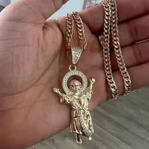 14k Gold Bonded Necklace and pendant