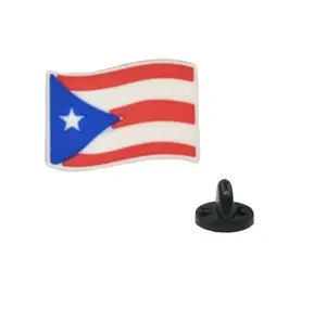 Puerto Rico Apparel Pin Badge Pin Lapel Pin Yazzle Dazzle