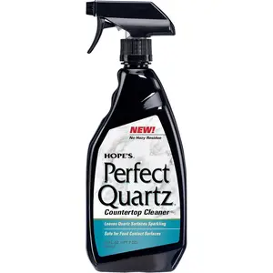 Perfect Quartz Countertop Cleaner, No Hazy Residue, Streak-Free, Safe on Food Contact Surfaces, Fragrance-Free, Sunscreen-Free, Counter Cleaner for All Brands of Quartz, 23 Fl Oz, Pack of 1
