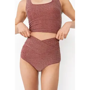 Vacationer Bottom | Cranberry Shimmer