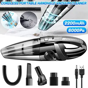 Portable Handheld Vacuum Cleaner Wireless, Powerful Suction Mini Vacuum, USB Charging for Car, RV, Home, Office Cleaning#Summervibes