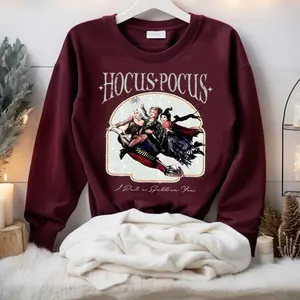 Hocus Pocus Sweatshirt, Sanderson Sisters Sweatshirt, Halloween Witches Shirt, Salem Witches Sweater, Hocus Pocus Shirt, Sanderson Sisters Shirt, Halloween Sweatshirt, Halloween Party Gift, Spooky Season Shirt