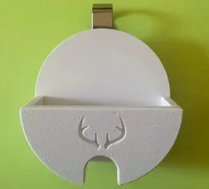 Sun visor clip on holder for ZYN tins