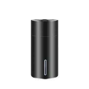 Wireless Rechargeable Car Humidifier & Aroma Diffuser - Small Size, USB Power Portable Smart Mist Purifier for Home Desk, Vehicle Use