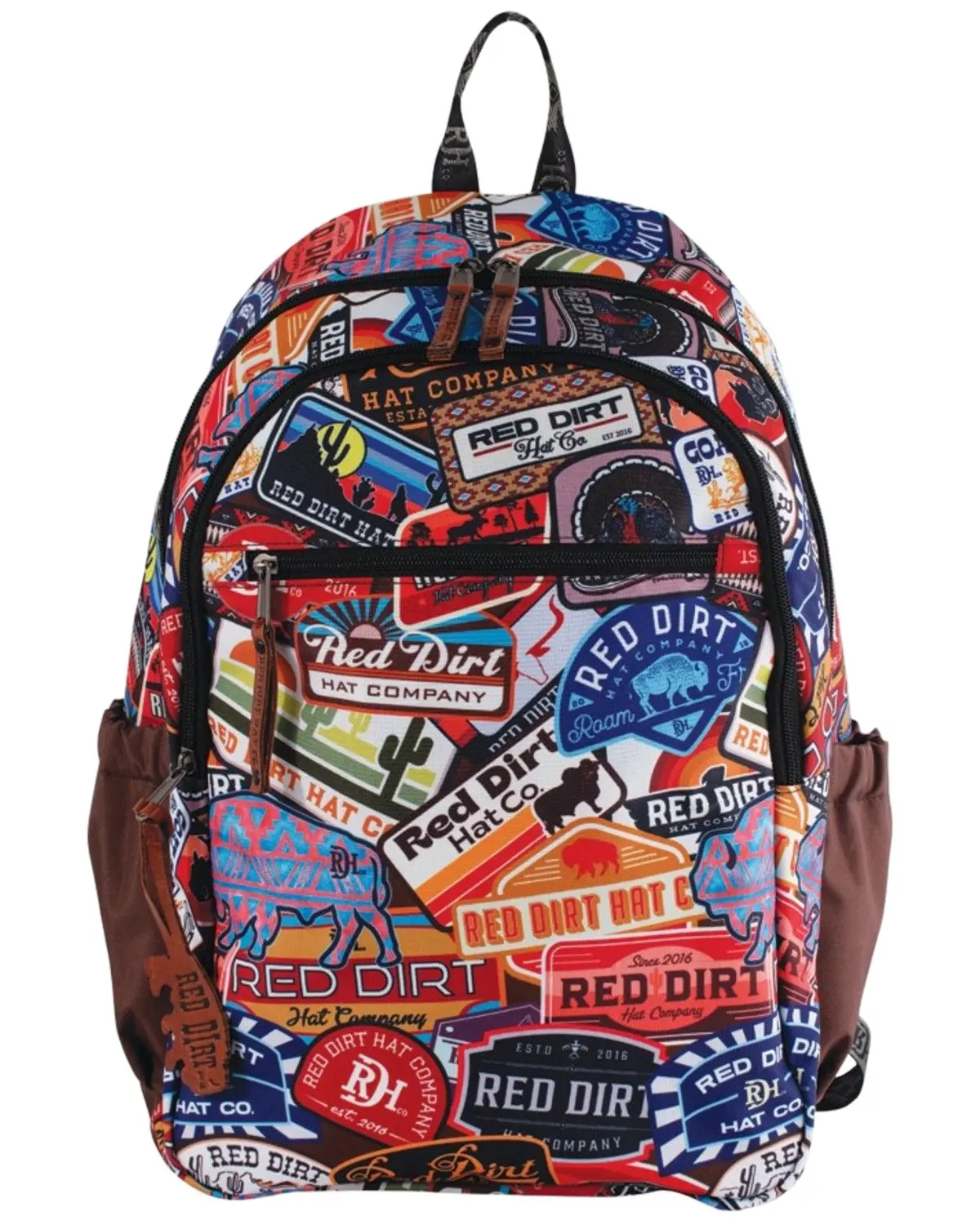Red Dirt Hat Unisex Patch Mash Up Backpack - 2510289554 Red Dirt Hat Unisex Patch Mash Up Backpack - 2510289554