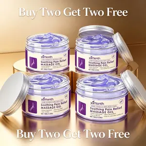 [Buy 2 Get 2 Free] Turmeric Purple   Gel, Targeted for Knee, Lumbar, Shoulder & Neck Muscle Pain, Body Care Massage Gel (Beauty & Personal Care, Body Moisturizers)