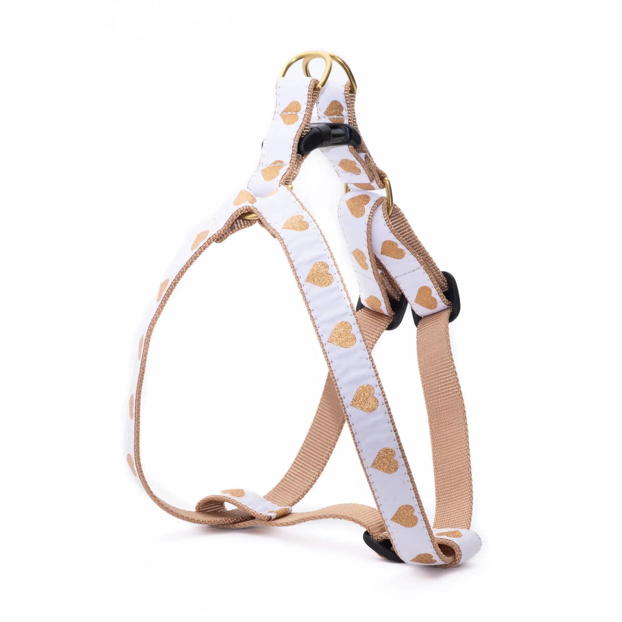 Harness | Hearts Of Gold White