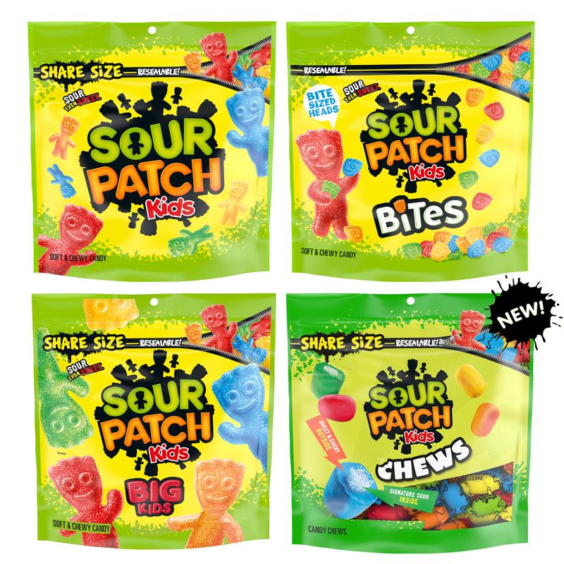 SOUR PATCH KIDS Original Flavor Variety Pack | Assorted Original, Big Kids, Bites, & Chews