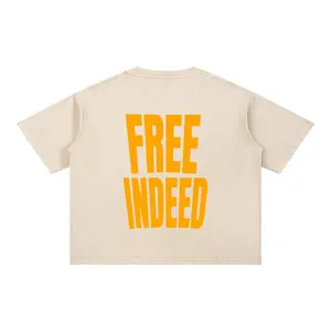 Who the son set free, Free indeed- Oversized Tee Streetwear