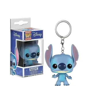 Funko Disney Stitch Keychain - Pocket Pop! Stitch Keychain from Disney - Durable Plastic - Compact Size - Perfect for Fans & Collectors