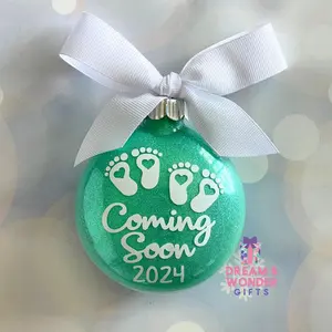 Coming Soon Twins 2024 Christmas Ornament