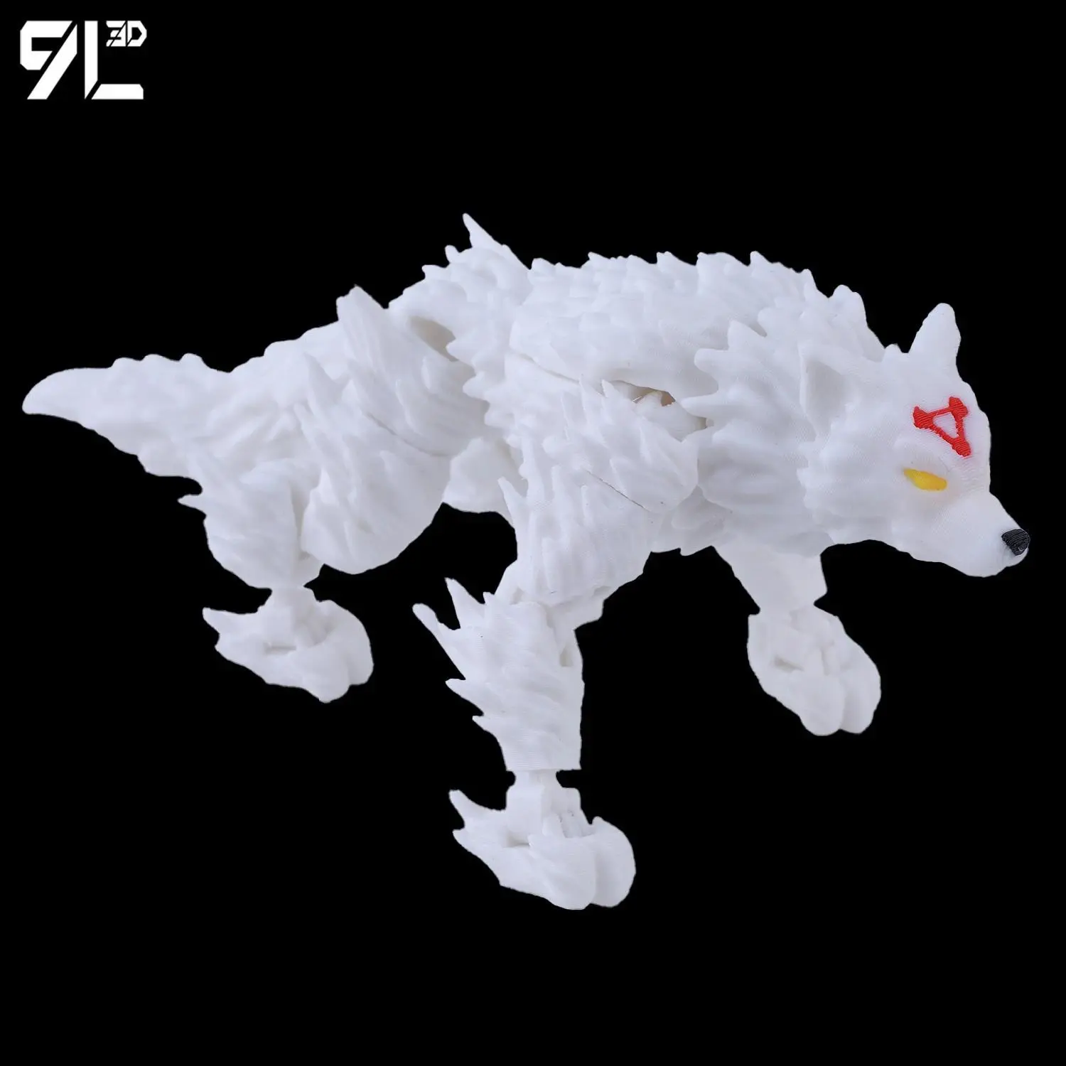 9L3D Printed Jujutsu Kaisen Mahoraga Action Figure - Multi-Jointed Poseable Art Toy, Titan13 T13 Anime Model Collectible, Lucky13 Dummy13 Customizable Parts Set Doll for Display/Play, DIY Gift for Collectibles for Collectors