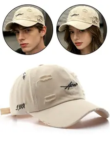 Women's Unique Pattern Baseball Cap, Adjustable Solid Color Design for Comfort and Style, Breathable Fabric for All Season Outdoor Use