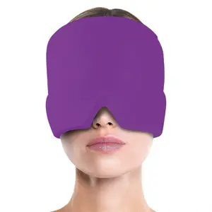 Migraine Headache Relief Cap Gel Ice Head Wrap for Tension Puffy Eyes and Stress Relief Suitable for Home Breaks Before Sleep Office Daily