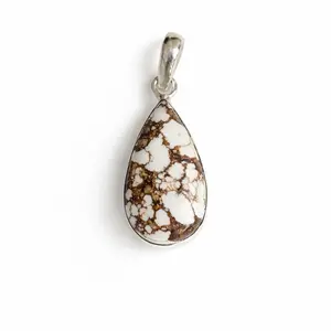 Wild Horse Jasper Teardrop Pendant
