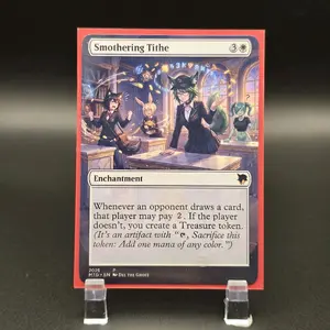 Smothering Tithe Custom Proxy MTG Card Fan-Made for Commander Cube & Casual Play Standard MTG Size