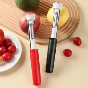 2-in-1 Apple Corer & Peeler | Rising 2025 Kitchen Tool Stainless Steel Sharp Blade Slicer Core Remover for Fruits & Peppers Easy Gadget Perfect for Baking Projects Home Cooking Meal Prep Dessert Making