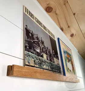 Vinyl Record Display Shelf