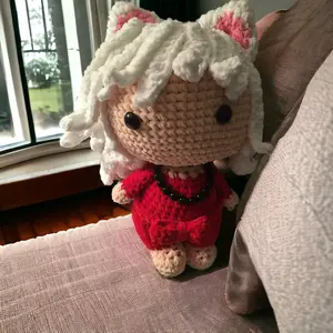 Asha crochet doll