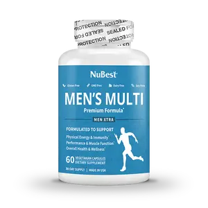 Men's Multi, Men Xtra, Energy, Immunity & Health Boost, 60 Vegan Capsules Healthcare Supplement
