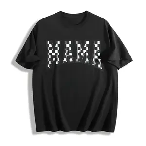 Checkered Mama Shirt Gift for Mom, Retro Mom Tee, Mother's Day Gift, Vintage Checkered Mama T-shirt