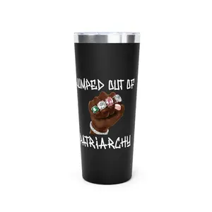 ESPRESSO 22oz Copper Vacuum Insulated Tumbler | Jumped Out of Patriarchy Tumbler