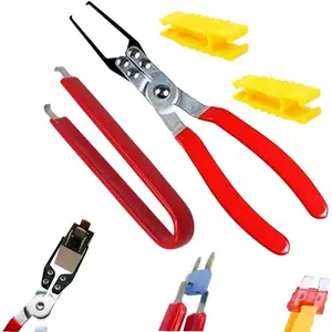 4-Pack Automotive Relay & Fuse Puller Pliers Set - Professional  Electrical Tools with  Grip for Auto Repair