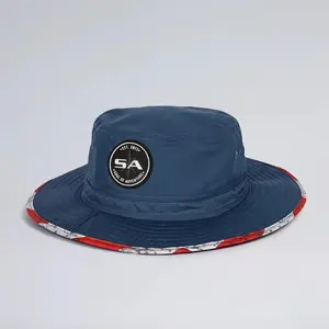 Soul of Adventure Navy American Flag Boonie Hat for Sun Protection and Outdoor Adventures