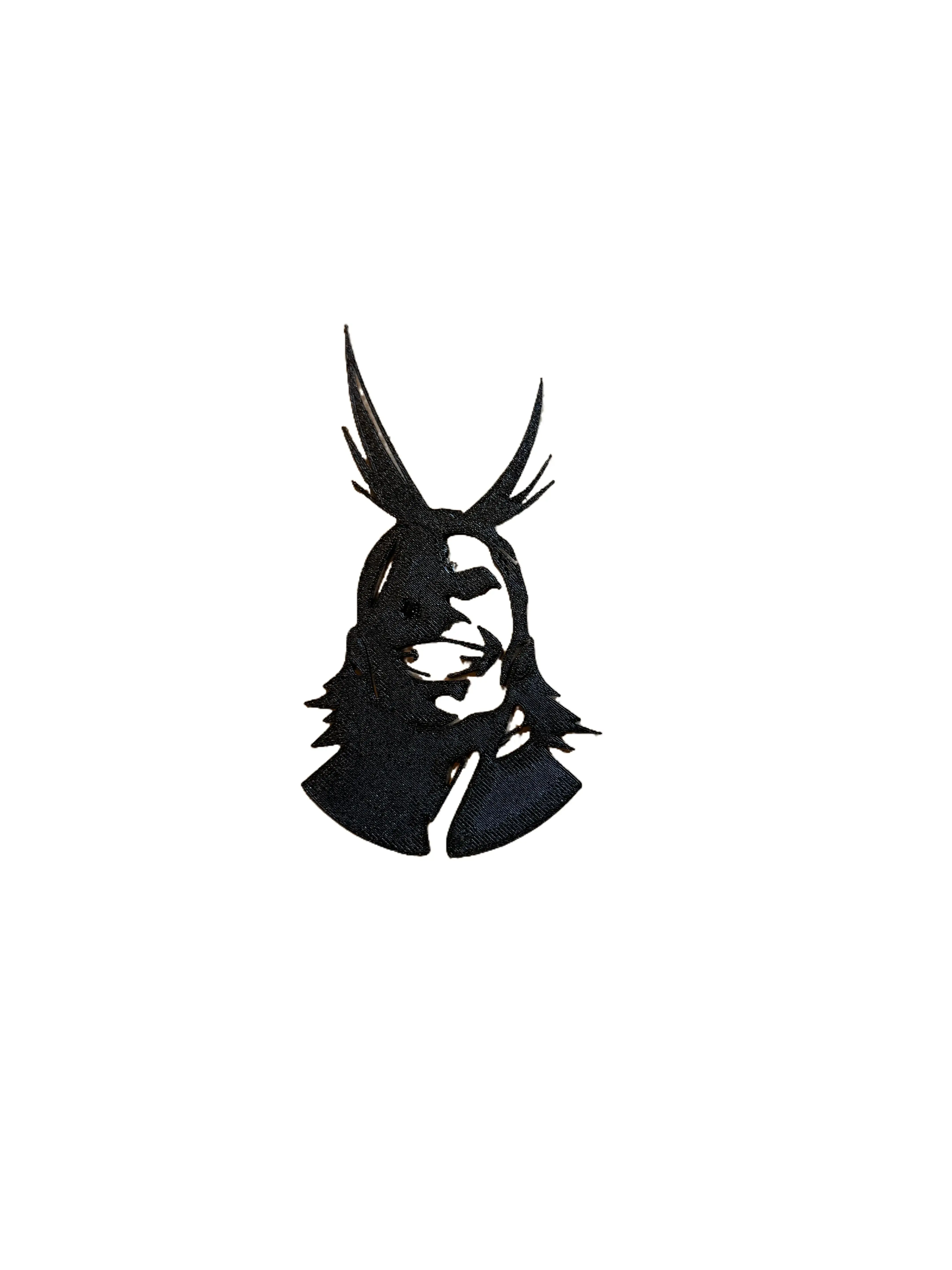 Symbol of Peace Anime Stencil Decoration, Muscular Superhero Silhouette Wall Art Craft Template, DIY Airbrush Painting Home Decor, Fandom-Inspired Gift, Reusable Plastic Drawing Graphic Sign Board, Otaku Room Aesthetic Collectible Art