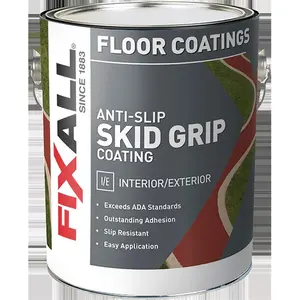 212 MAIN Fixall F06541-1-E 1 gal Acrylic Anti-Slip Skid Grip Wall Paint, Accent Base for Exterior and Interior Car Paint Care