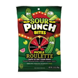 Sour Punch Bites Pickle Roulette 3.7 oz.