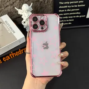 Aesthetic Pattern for iPhone Case: Minimal Stars Luxury Design with Enhanced Protection The perfect gift for a holiday or birthday |for iPhone 16/15/14/13/12/11