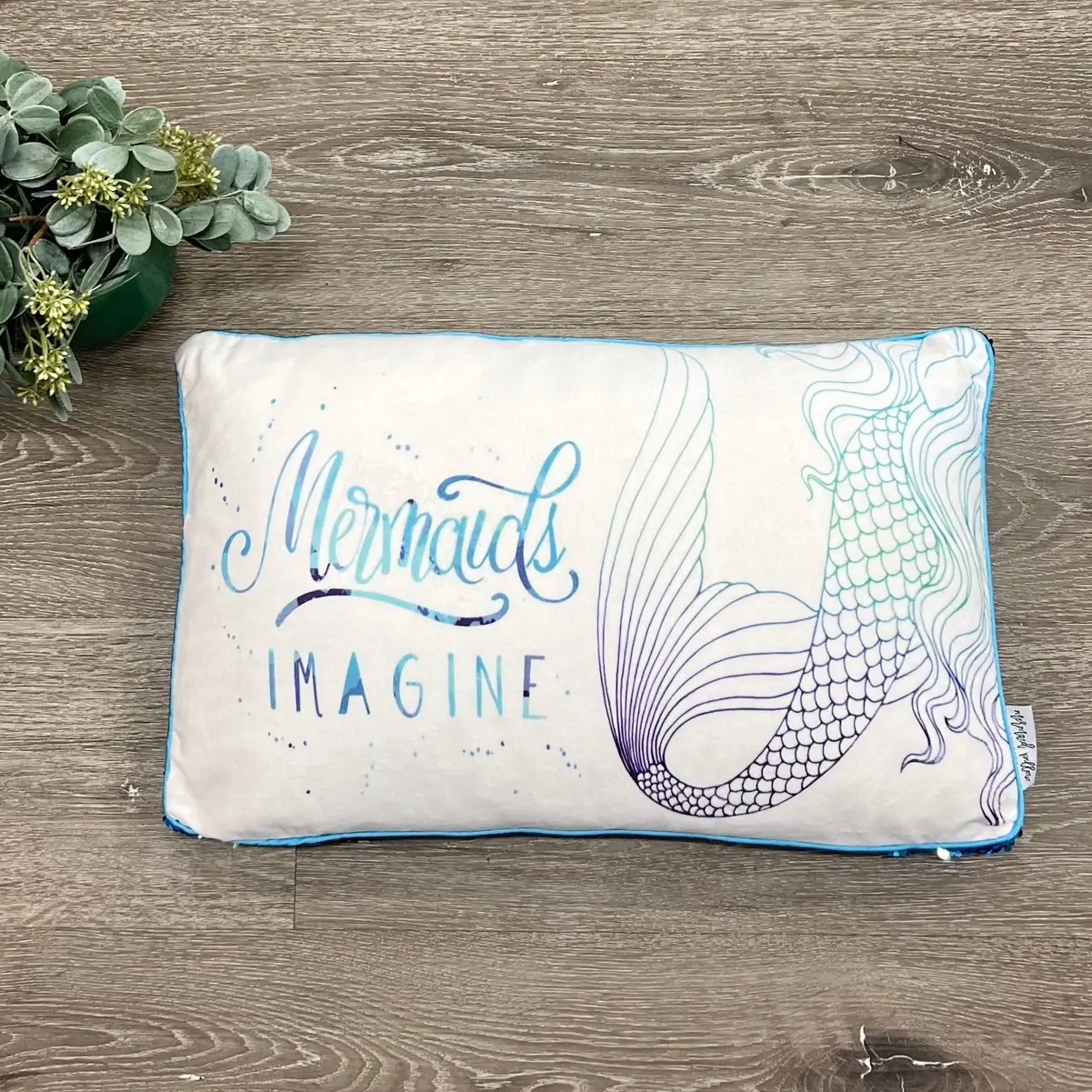 Mermaid Imagine Pillow