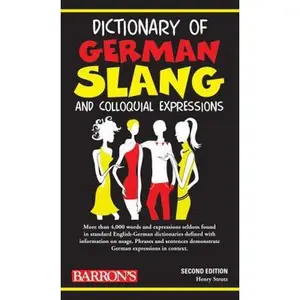 USED-Dictionary of German Slang and Colloquial Expressions by Henry Strutz (Paperback)