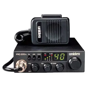 Uniden Compact 40-Channel CB Radio for Audio & Video Accessory Needs