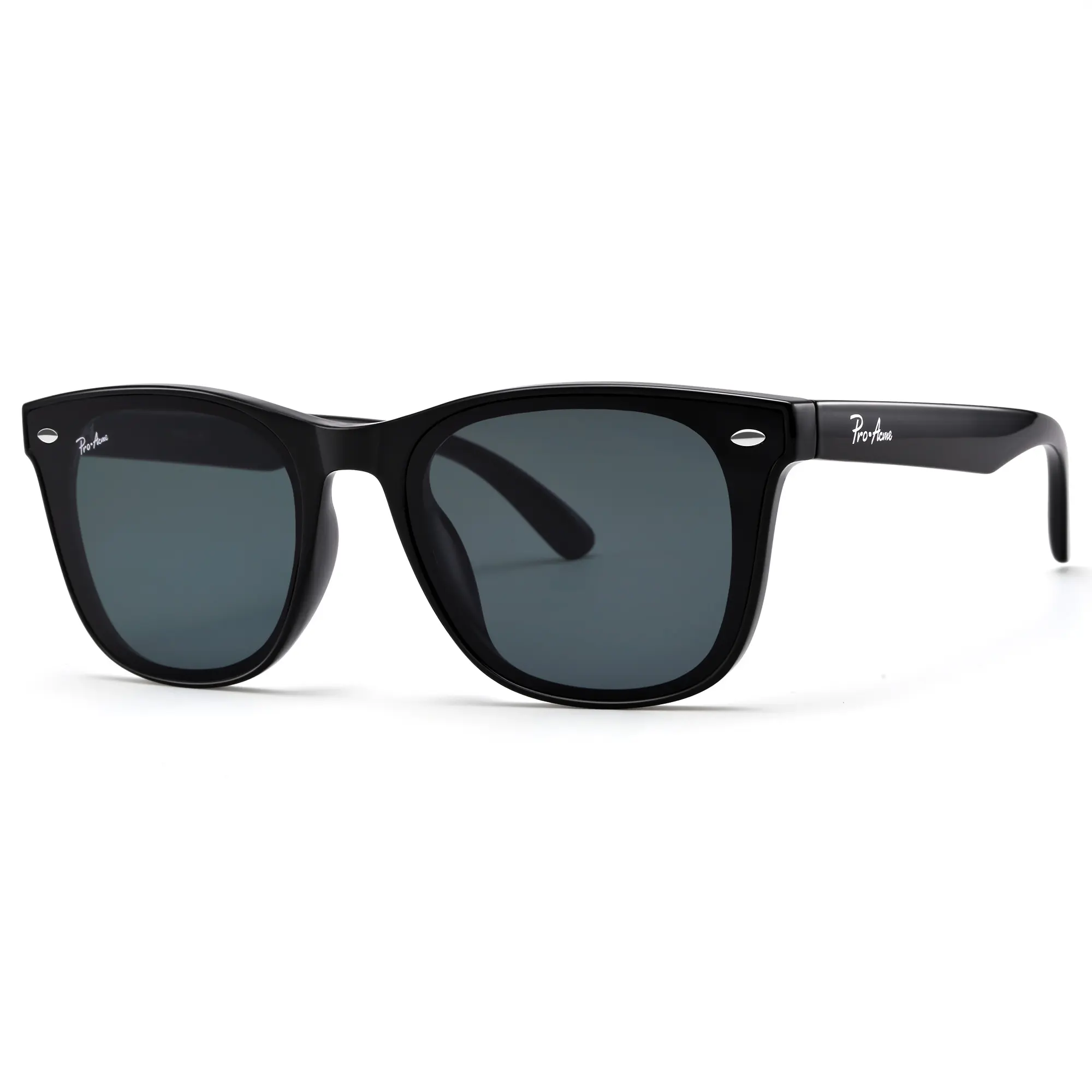 PRO ACME Traveler Sunglasses - UV400 Protective, Neutral Retro Tone, Fashionable Glasses
