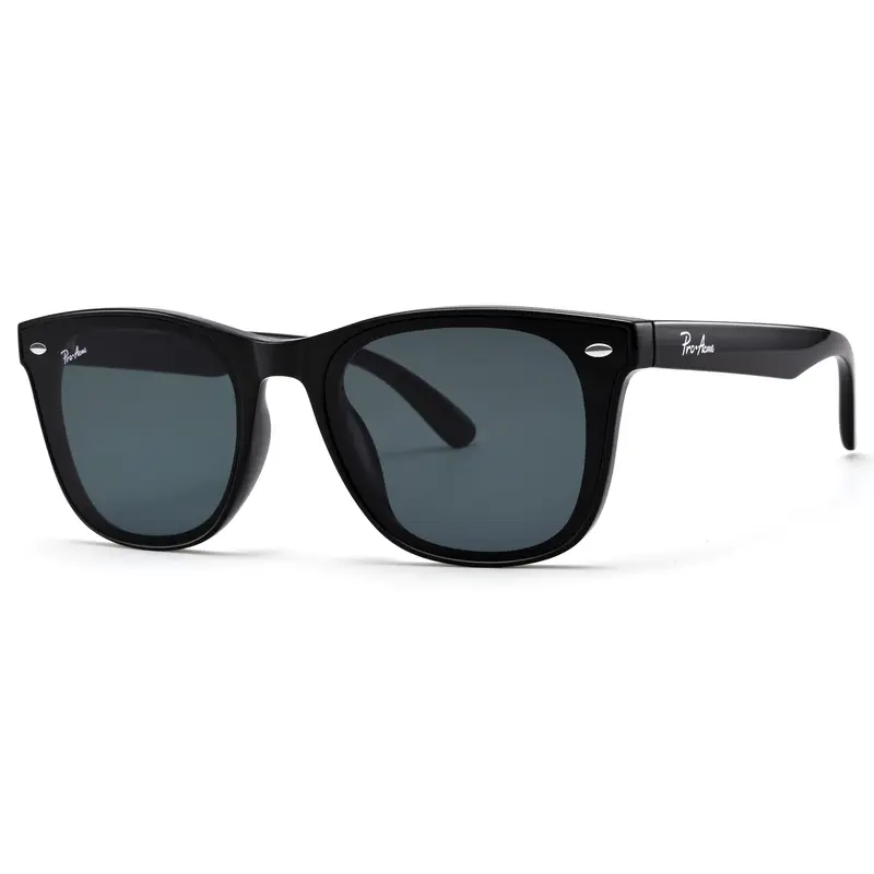 PRO ACME Traveler Sunglasses - UV400 Protective, Neutral Retro Tone, Fashionable Glasses
