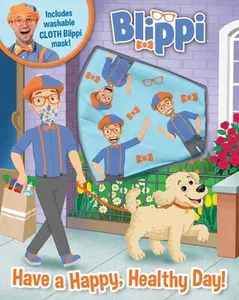USED-Blippi: Have a Happy, Healthy Day by Editors of Studio Fun International (Board book)