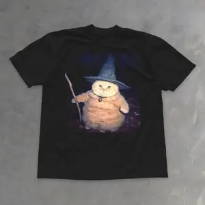 Wizard Cat Gildan Sweatshirt/Hoodie/T-Shirt Gift Unisex, for Men Women - Magic Meme T-Shirt - Cat Lover Gift TTM