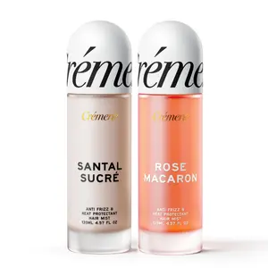 Cremerie Santal Rose Duo | Santal Sucré + Rose Macaron Hair Mists | Heat Protectant & Anti Frizz