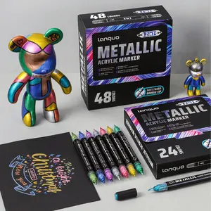 Double-Ended Markers, Watercolor Painting Pens, Art Sketching Set, Durable Ink, Ideal Gift for Artists & Beginners, Christmas Present