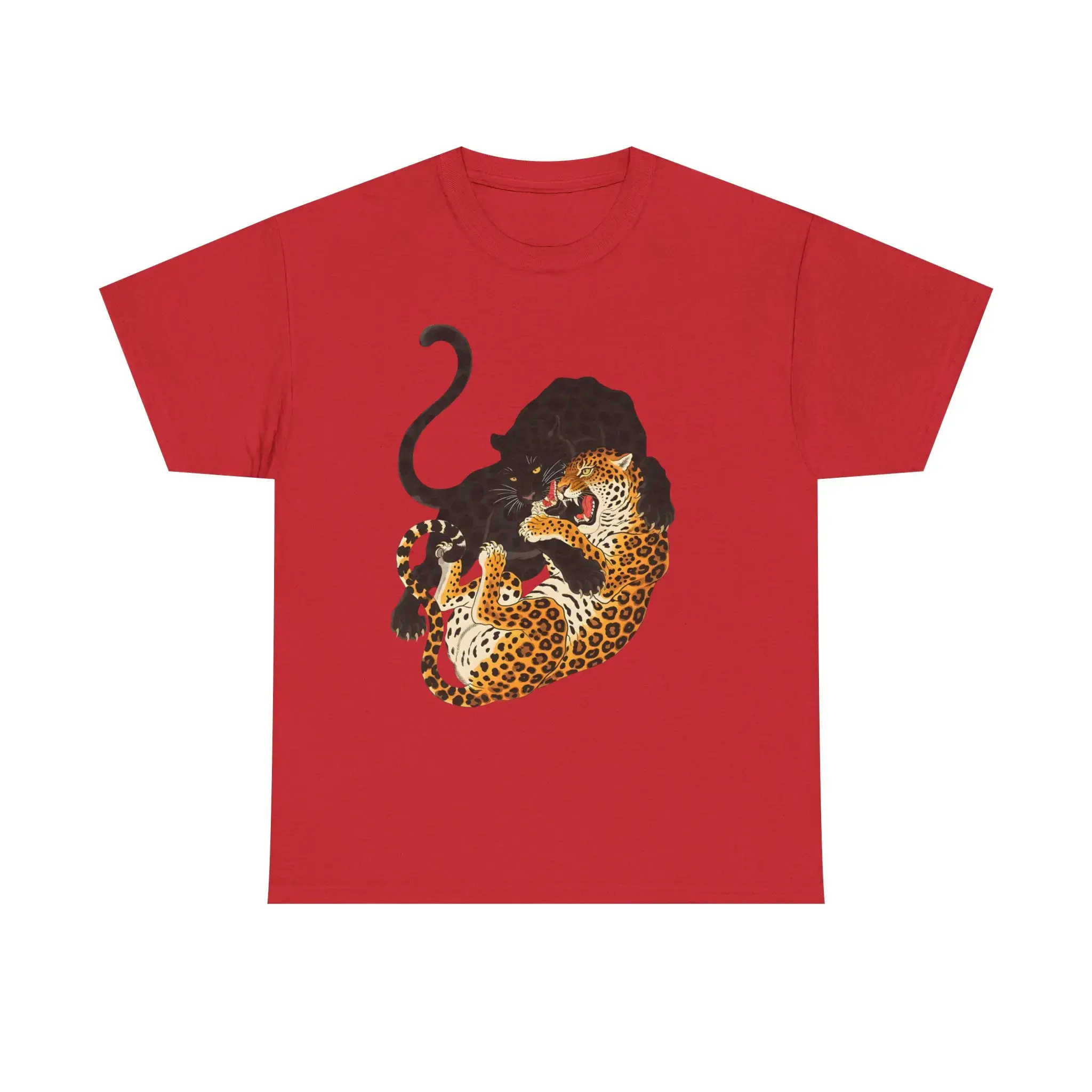 Jungle Fury Graphic Tee – Wild Jungle Aesthetic Unisex Streetwear Shirt