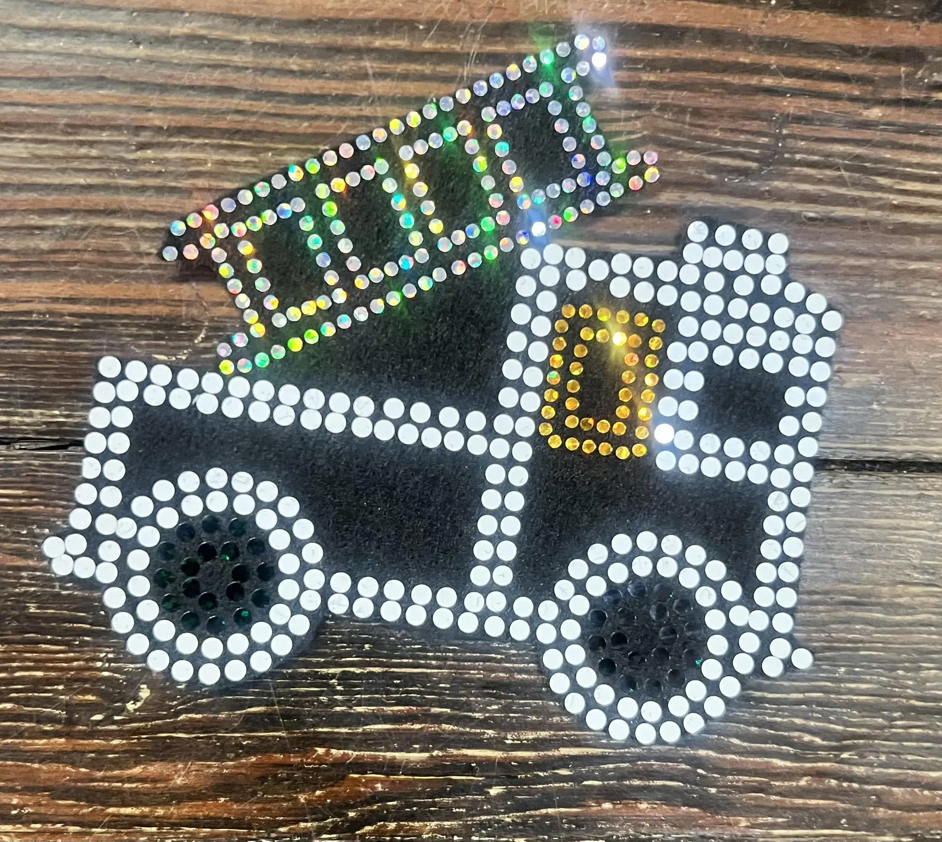 FIRE TRUCK BLING PATCH
