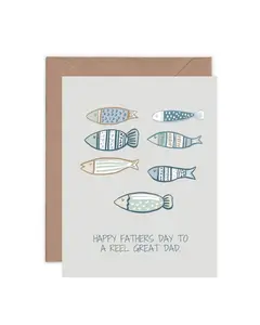 Reel Great Dad Father's Day Greeting Card